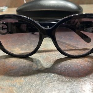 Coach Navy Blue Sunglasses